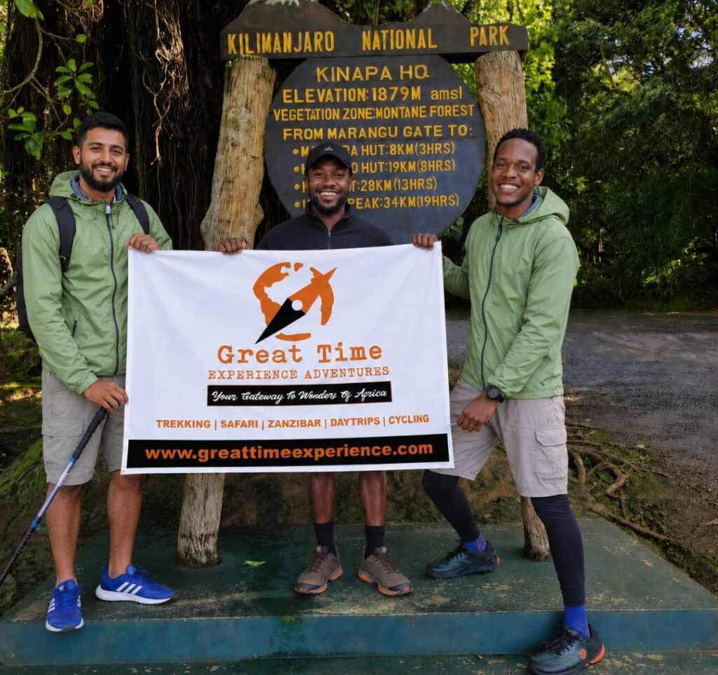 Climb Mount Kilimanjaro guide showing marangu Route trail