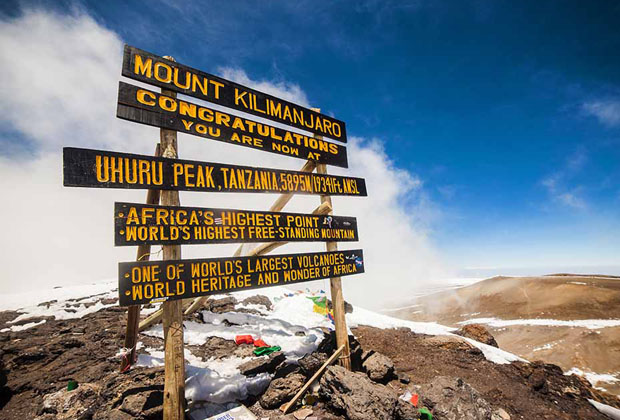 KILIMANJARO UHURU PEAK